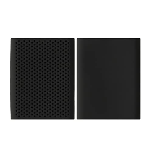 kwmobile Silicone Case Compatible with Samsung Portable SSD T5 - Case Protective Cover for SSD Drive - Black