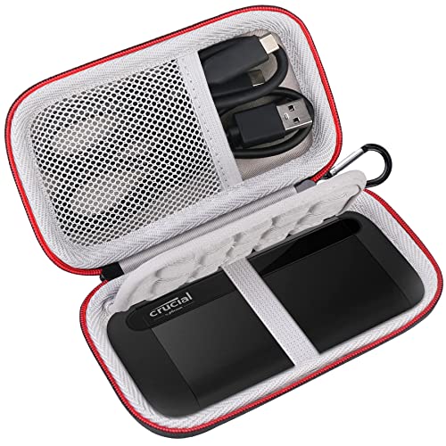 Lacdo Hard Carrying Case for Crucial X8 SSD