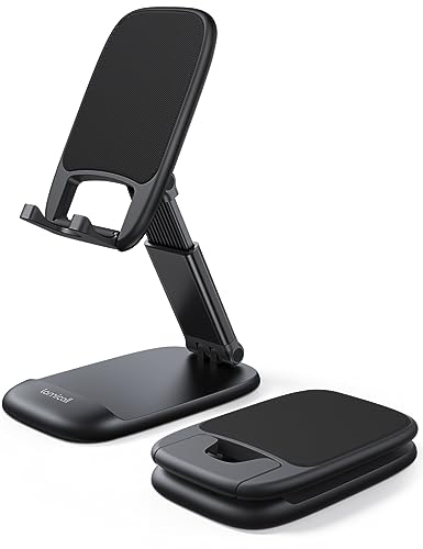 Lamicall Foldable Phone Stand - Height Adjustable Cellphone Holder