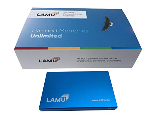 LAMU 1TB Photo Organizer - Automatic Organization and Easy Access for Your Precious Memories