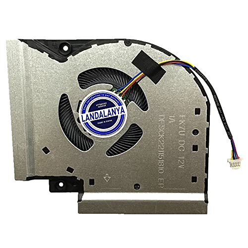 Landalanya Replacement New GPU Cooling Fan for ASUS ROG Strix Scar II Gaming Laptop