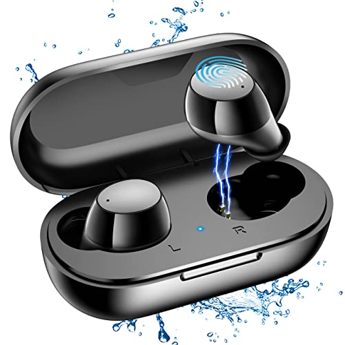 Lanteso S21 Wireless Earbuds with Clear Sound and Touch Control