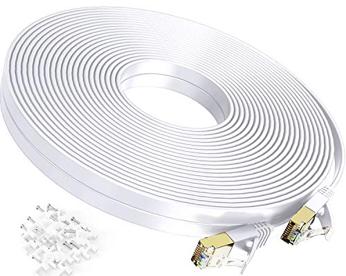 Lapsouno Cat7 Ethernet Cable 100 ft