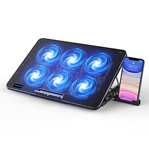 Laptop Cooling Pad with 6 Quiet Fans