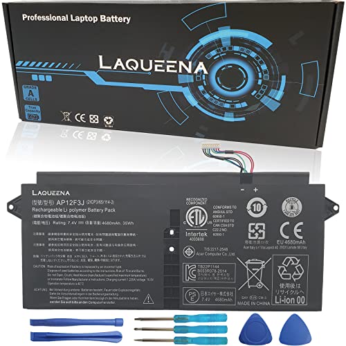 Laqueena AP12F3J Laptop Battery for Acer Aspire S7 Ultrabook