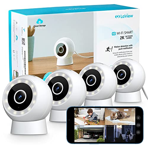 LaView 4MP Security Cameras