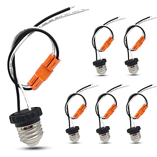 LED Light Bulb Socket Adapter (6 Pack)
