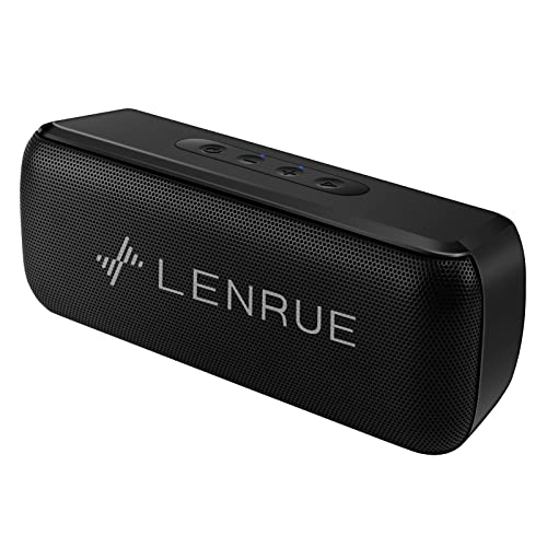 LENRUE Bluetooth Speaker - Clear Sound Portable Speaker