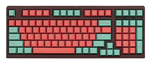 Leopold x MK FC980M Vapor Double Shot PBT Mechanical Keyboard (Cherry MX Silent Red)