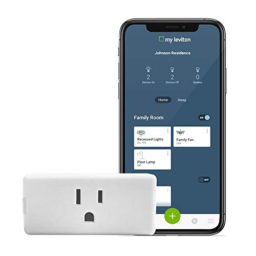 Leviton Decora Smart Wi-Fi Mini Plug-In Outlet