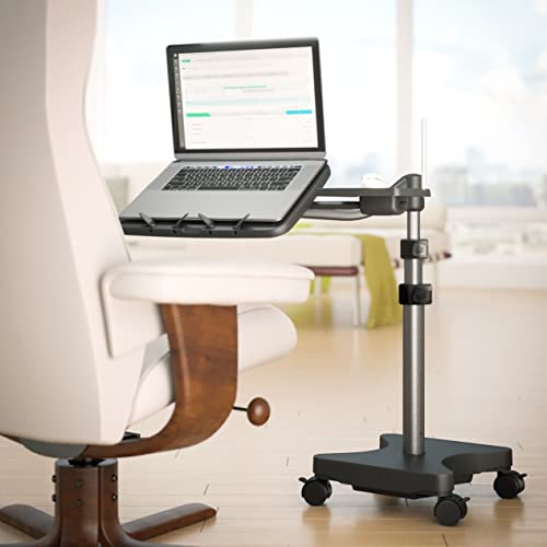LEVO G2 Laptop Workstation Stand Cart Desk