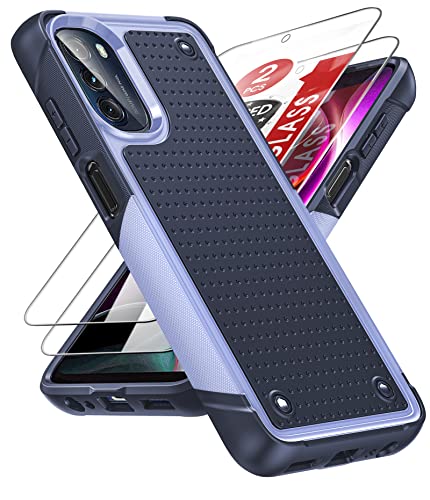 LeYi Motorola G 5G Case with 2 Pack Screen Protectors