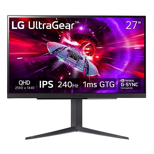 LG 27" UltraGear QHD Gaming Monitor