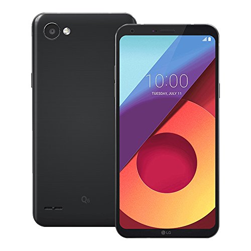 LG Q6 (US700) 32GB GSM Unlocked 4G LTE Android Smartphone w/ 13MP Camera and Face Recognition - Astro Black (Renewed)
