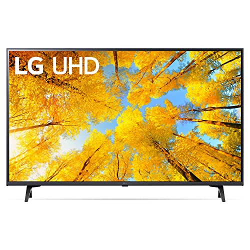 LG UHD UQ75 Series 43” Black TV