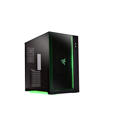 LIAN LI PC-O11 Dynamic Razer Edition Black Tempered glass ATX Mid Tower Gaming Computer Case - PC-O11D Razer