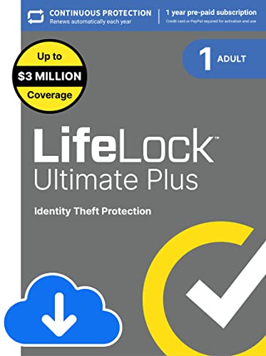 LifeLock Ultimate Plus Identity Theft Protection, Individual Plan
