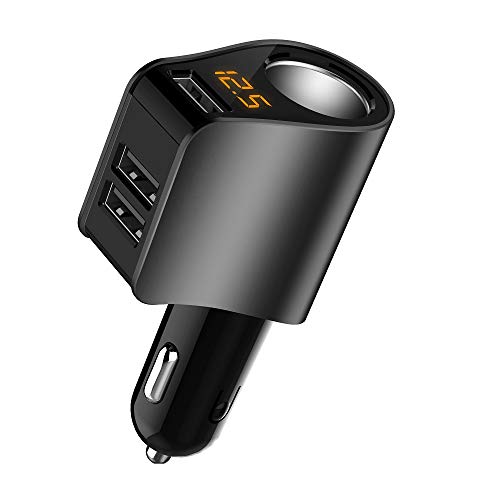 LIHAN Car Charger with Voltage Meter