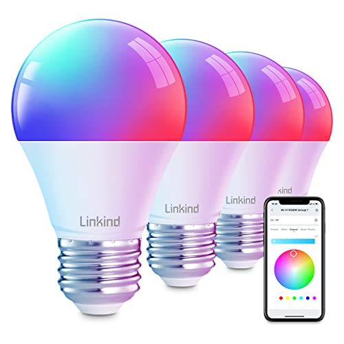 Linkind Smart Light Bulbs - Color Changing LED Bulbs with Voice Control