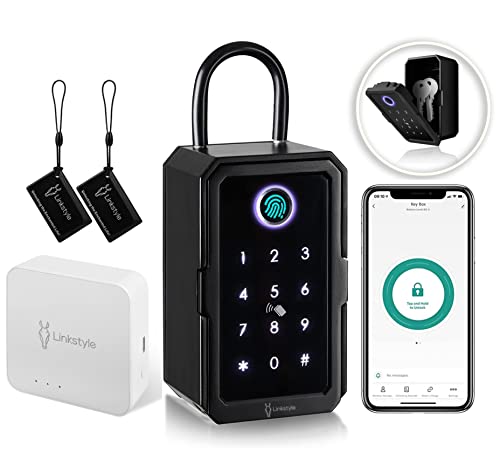 LINKSTYLE MATRIX Key Lock Box with Wireless Hub