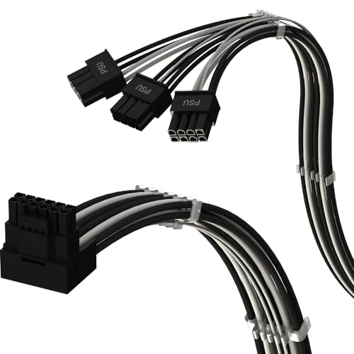 LINKUP AVA Right Angle PCIE 5.0 16Pin Cable
