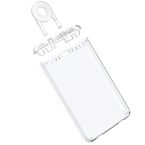 Locking ID Badge Holder with Key Pin