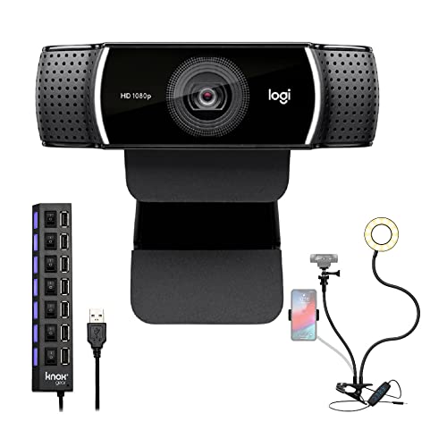 Logitech C922 Pro Stream Webcam Bundle