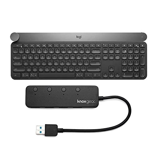 Logitech Craft Keyboard Bundle with Dial and USB Hub