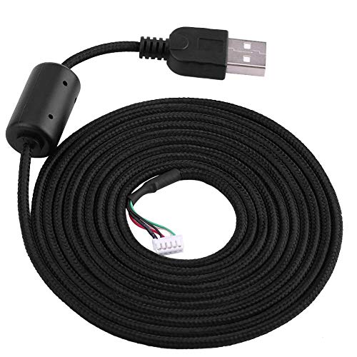 Logitech G500s Mouse Cable, USB Line Replacement - 2M Black