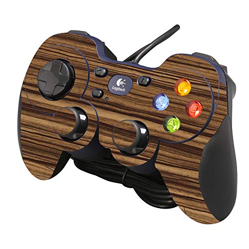 Logitech Gamepad F310 MightySkins - Dark Zebra Wood