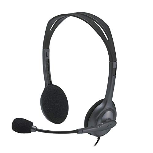 Logitech H111 Wired Headset with Noise-Cancelling Microphone