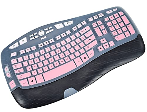 Logitech Keyboard Cover - Gradual Pink