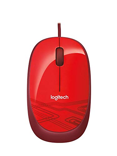 Logitech M105 Mouse - Red