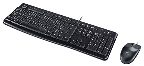 Logitech MK120 Combo: Affordable and Reliable Wired Mouse and Keyboard Set