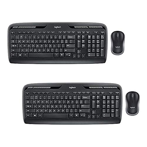 Logitech MK320 Wireless Mouse & Keyboard Combo (2-Pack)