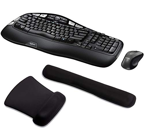 Logitech MK550 Wireless Wave Keyboard and Mouse Bundle