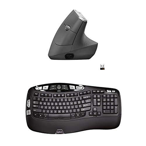 Logitech MX Vertical Mouse & K350 Keyboard
