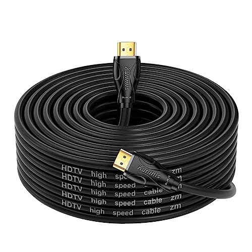 Long 4K HDMI Cable with High Speed and Gold Plated Connectors