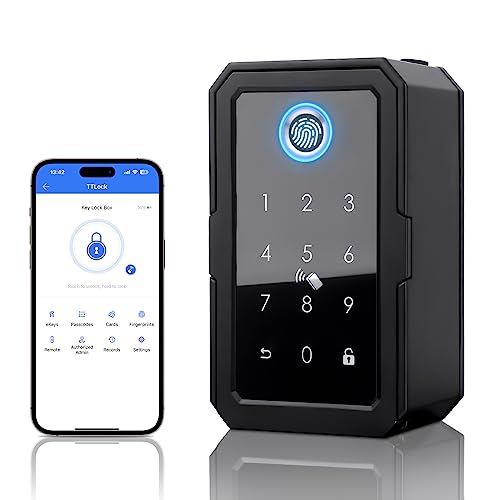 LOQRON Smart Key Lock Box TTLock APP Wireless Smart Lockbox