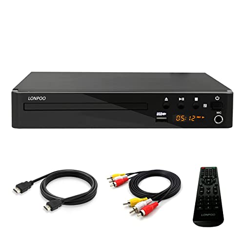 LP-099 Multi Region DVD Player CD Player: Versatile and Compact