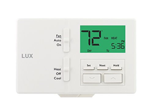 CML 7 Day Digital Home Programmable Thermostat with Large Buttons and  Single Stage for Heat/Cool, HVAC Furnace, Heat Pump, Air Conditioning, Line