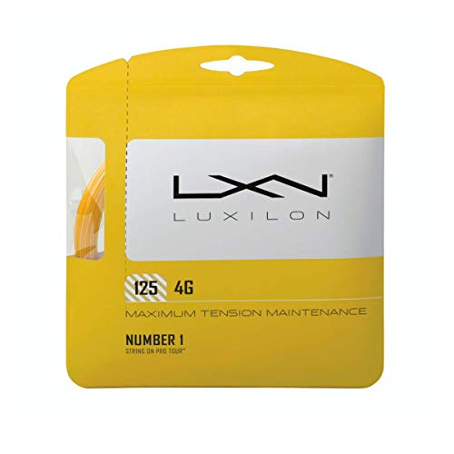 Luxilon 4G Gold Tennis String 2 Pack Set