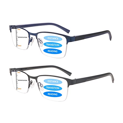 MAEOWN Progressive Multifocal Reading Glasses Men