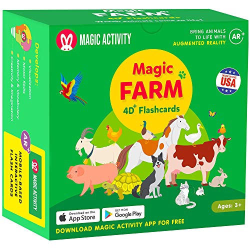 Magic Farm Flash Cards for Kids