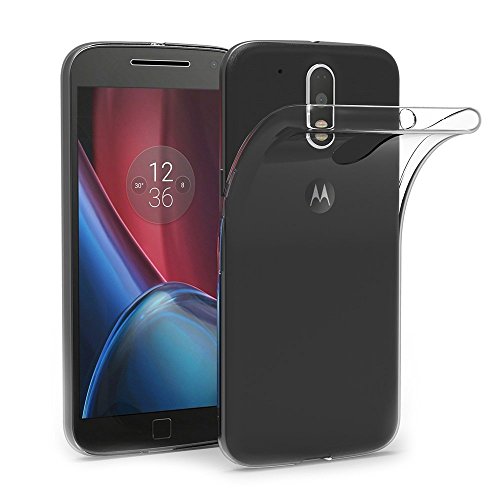 MaiJin Case for Motorola Moto G4 / Moto G4 Plus (5.5 inch) Soft TPU Rubber Gel Bumper Transparent Back Cover