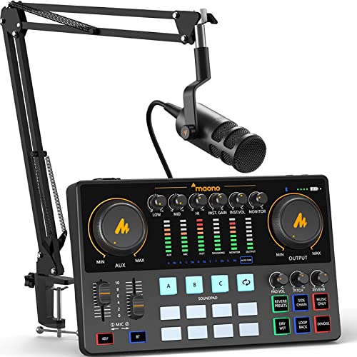 MAONO Podcast Equipment Bundle