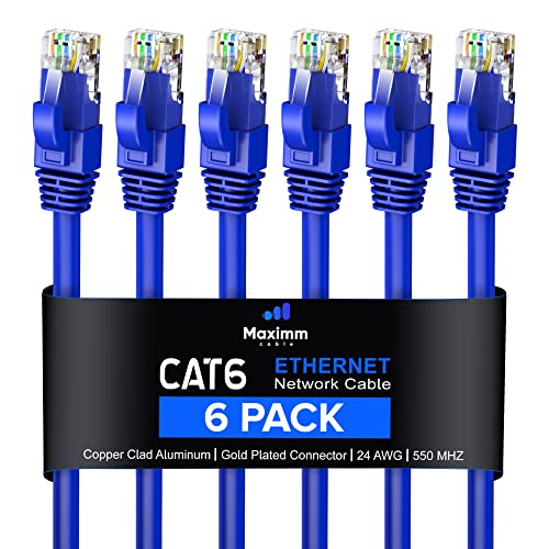 Maximm Cat 6 Ethernet Cable 2 Ft