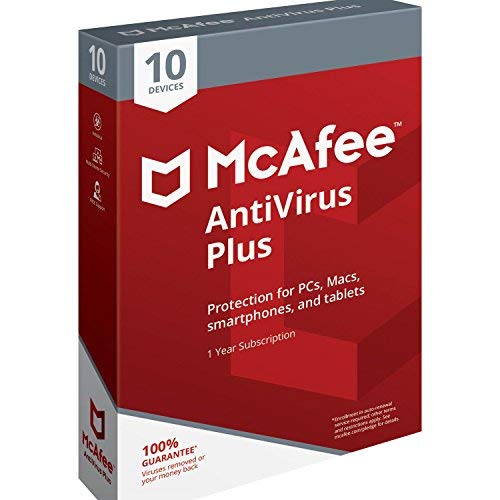 McAfee Antivirus 2018 10-Device Avoid Risky websites
