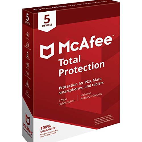 McAfee Total Protection 5 Devices (1-5 Users) [Boxed]
