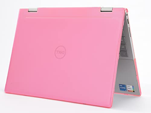 mCover Case Compatible with 2022-2023 14" Dell Inspiron 7420/7425 2-in-1 Windows Notebook Computer - Pink